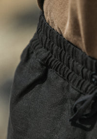 Beach Short - Lin Noir