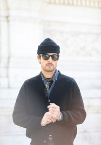 Cardigan Confort Lambswool Noir