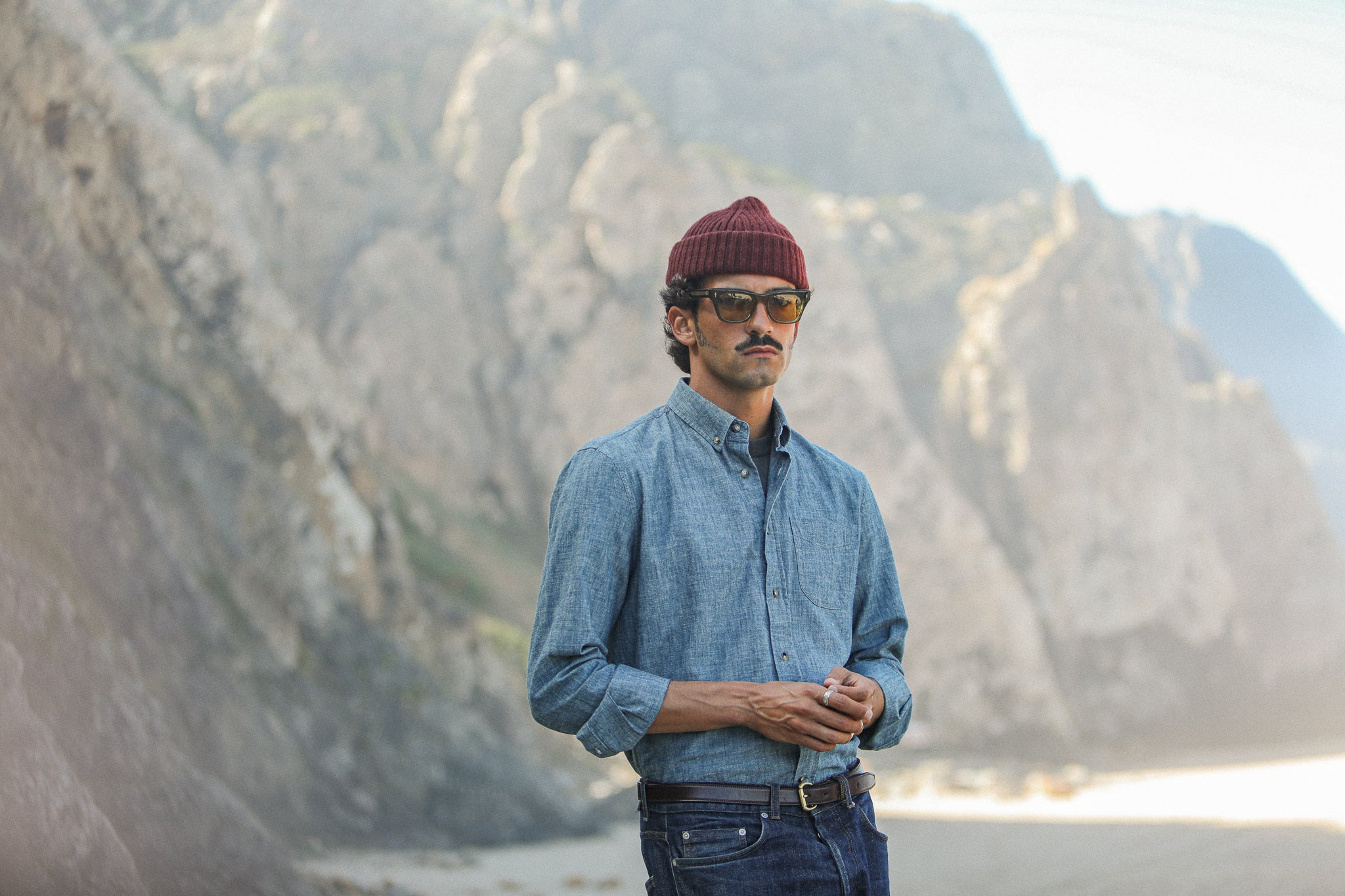 Chemise Chambray Japonais - Rétro Fit