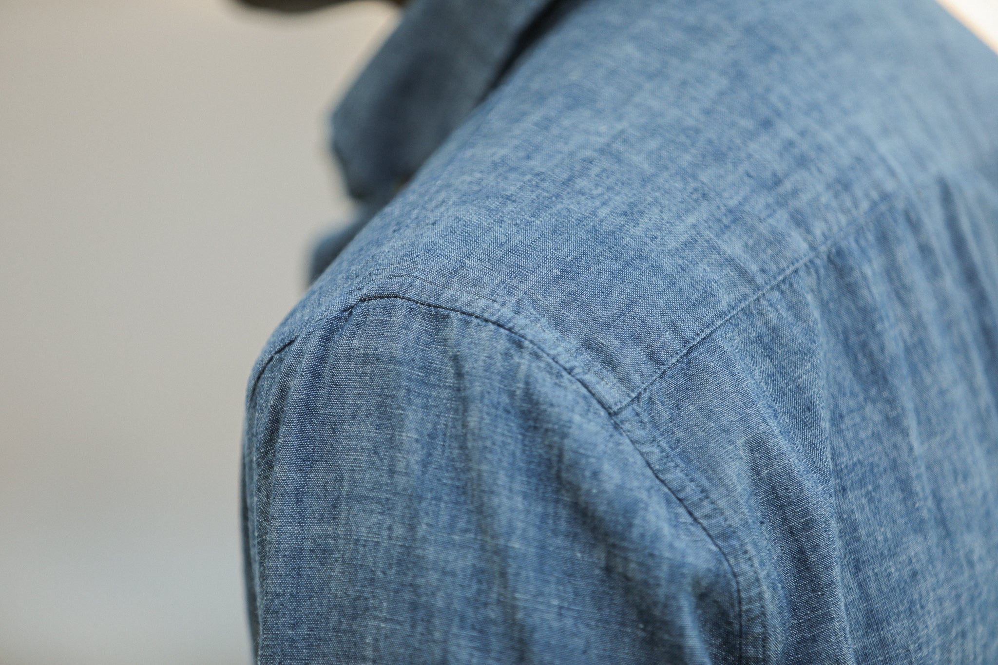 Chemise Chambray Japonais - Rétro Fit