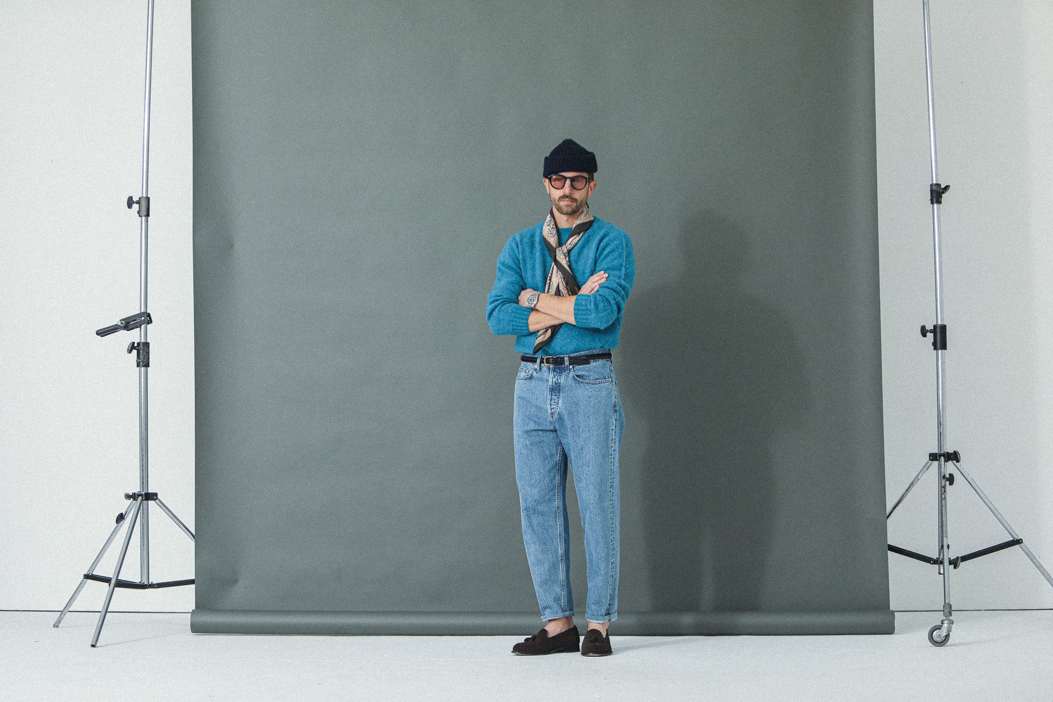 Jean Selvedge blue bleach -  Comfort Fit