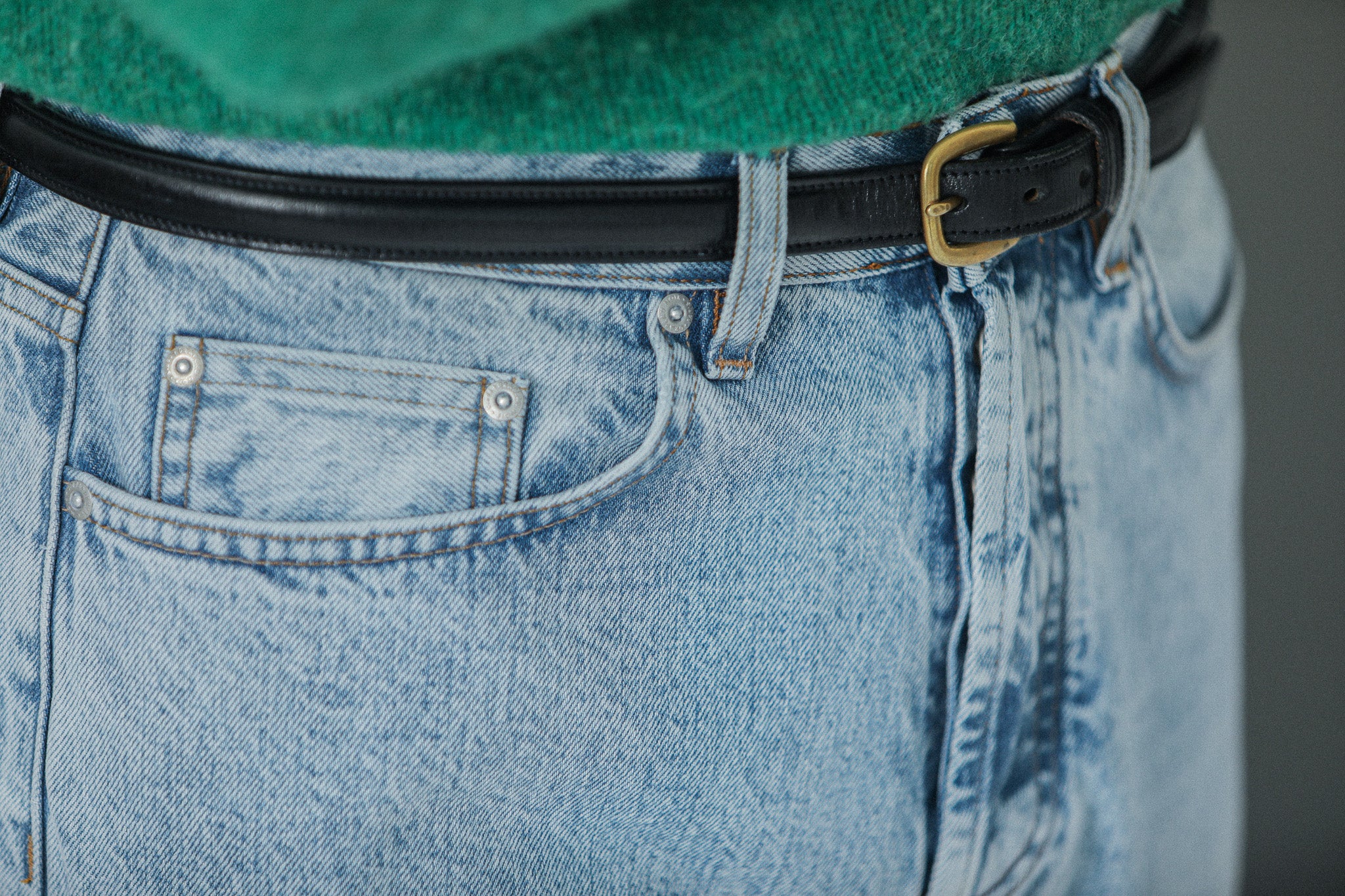 Jean Selvedge blue Light Bleach - Comfort Fit