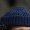 Bonnet Laine & Alpaga Navy
