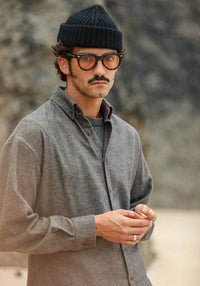 Chemise Flanelle Khaki - Modern Fit