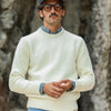 Pull Militaire Lambswool Crème