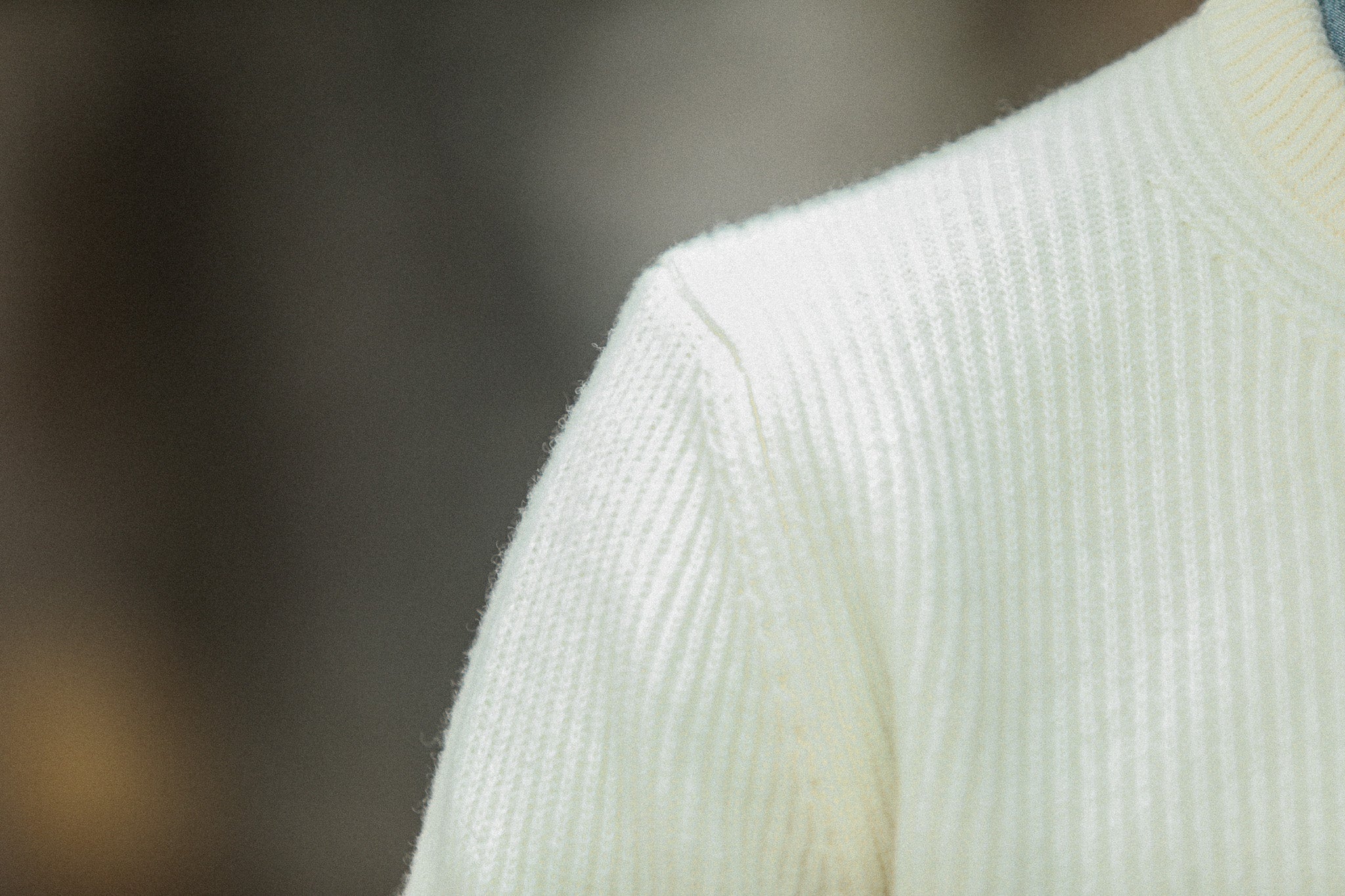 Pull Militaire Lambswool Crème