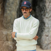 Pull Militaire Lambswool Crème