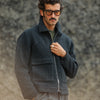 Veste Aviator Laine Chevrons Blue