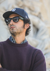Pull Militaire Lambswool - Purple