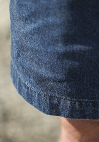 Beach Short Denim Japonais Stone Wash