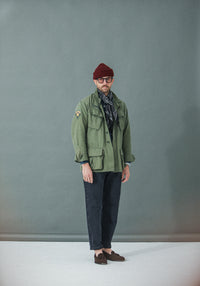 Jean Selvedge Noir Stonewash - Athletic Fit