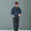 Jean Selvedge Noir Stonewash - Athletic Fit