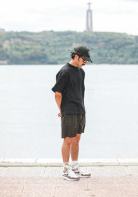 Beach Short Velours Japonais Stripes
