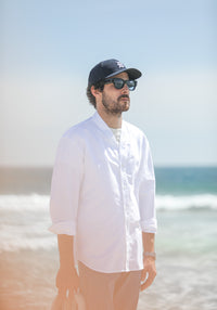 Cardigan Shirt Oxford White