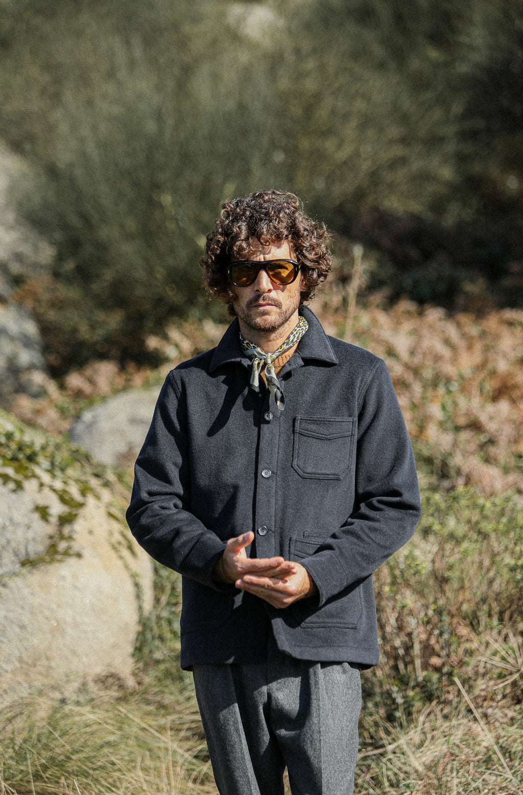 Denim Veste Worker Drapeau Noir Mejor Precio En A Granel