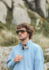 Chemise Denim Japonais Bleached - Modern Fit