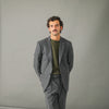 Blazer Semi-Entoilé Flanelle Grise