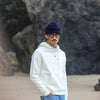 Hoodie Raglan Molleton Vintage Crème