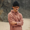 Hoodie Raglan Acid Wash Terracotta