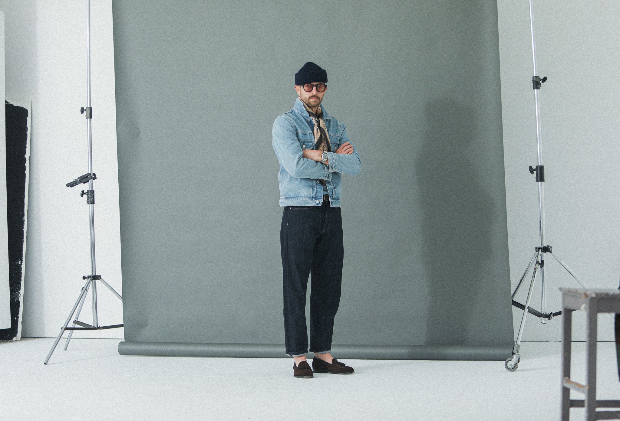 Veste "Type II" Denim Japonais Bleached