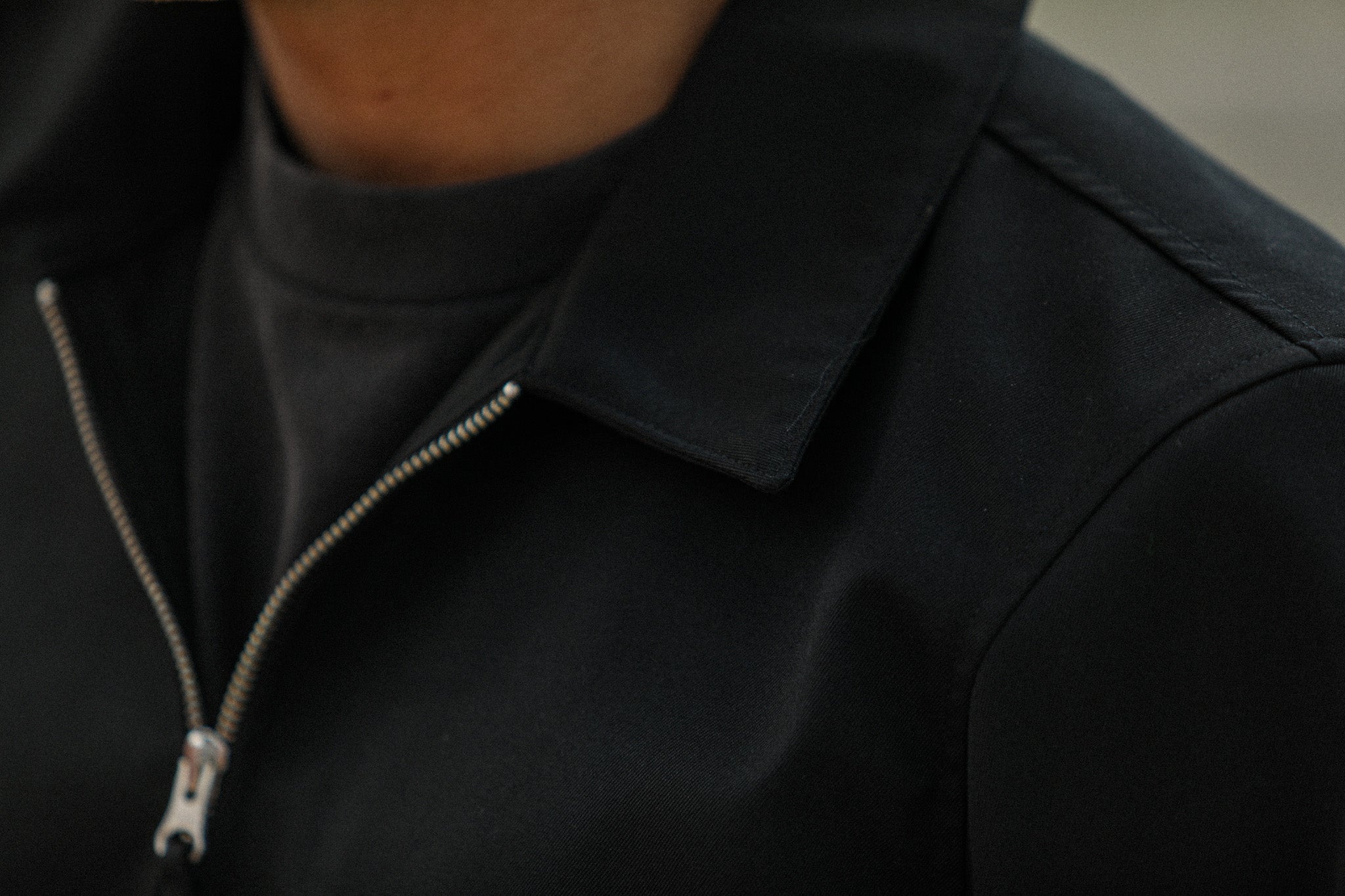 Blouson Technique Imperméable Aviator Noir