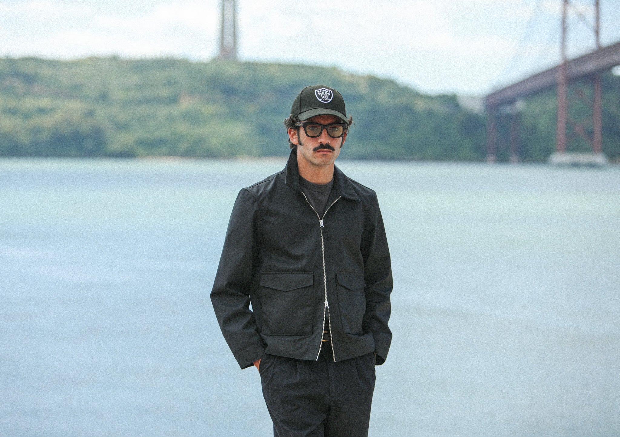 Blouson Technique Imperméable Aviator Noir