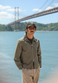 Blouson Technique Imperméable Khaki Clair