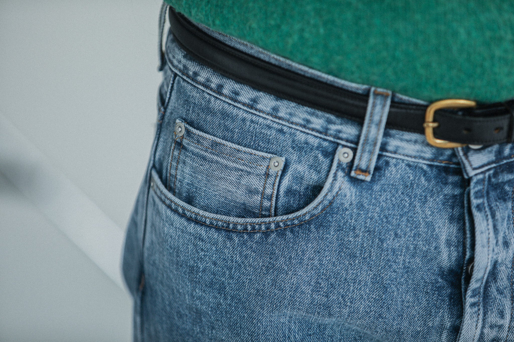 Jean Denim Japonais Bleached - Tapered Fit