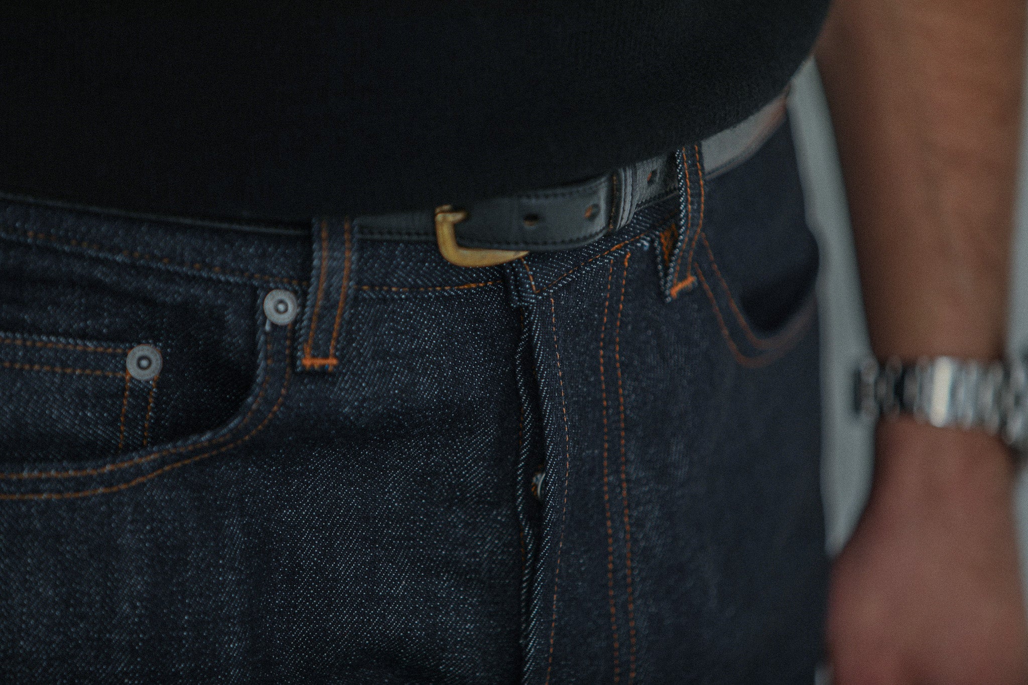 Jean Selvedge Japonais Brut - Athletic Fit