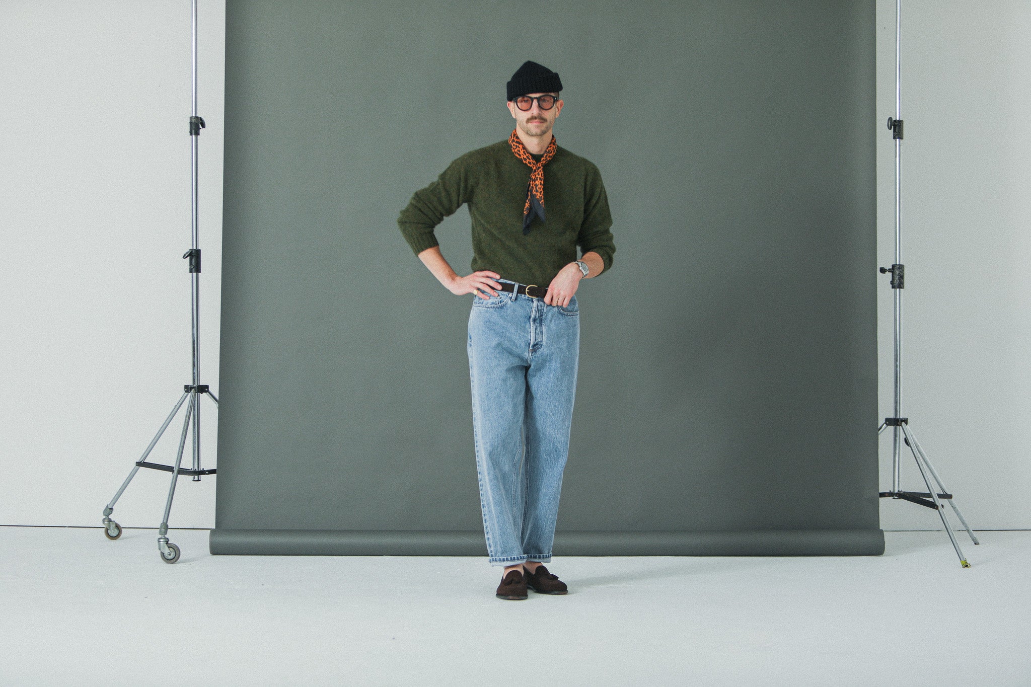 Jean Selvedge Blue Bleach -  Retro Fit