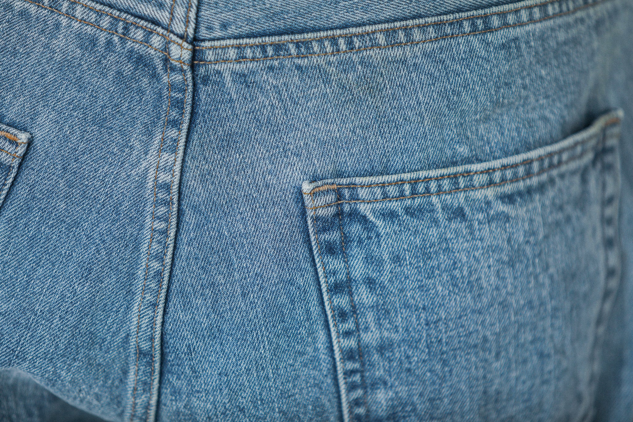 Jean Selvedge Blue Bleach -  Retro Fit