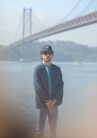 Veste Kimono Denim Japonais Stonewash