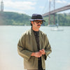 Veste Kimono Canvas Japonais Khaki