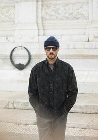 Surchemise Velours Japan Navy - New Modern Fit