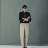 Chino Militaire Pince Simple Beige - Comfort Fit