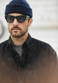 Surchemise Velours Japan Navy - New Modern Fit