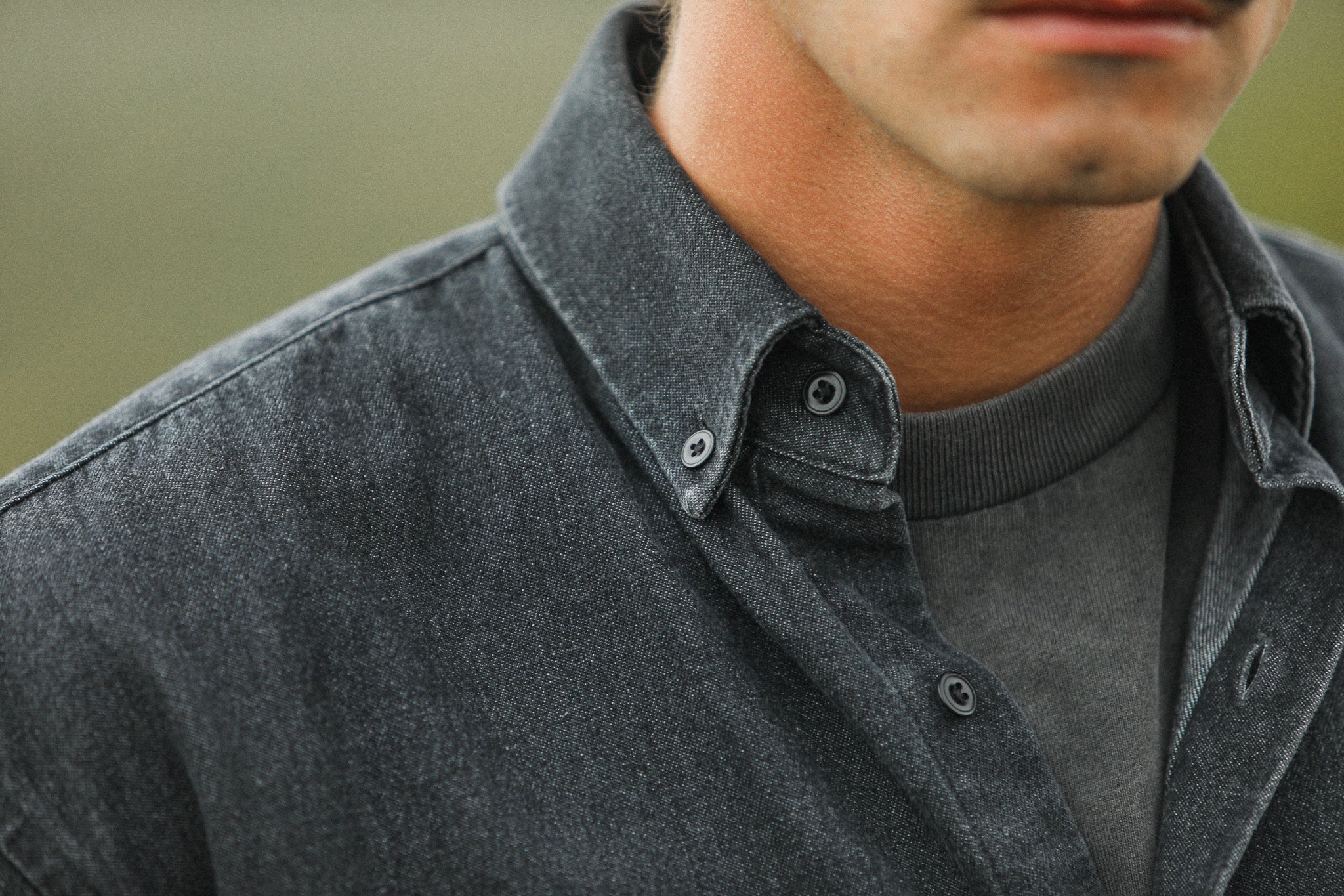 Surchemise Denim Black - Modern Fit