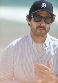 Chemise Oxford Stripes Green-Blue - Modern Fit