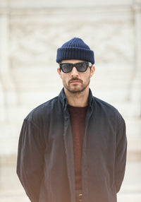 Surchemise Velours Navy - New Modern Fit