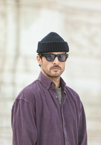 SOON - Surchemise Velours Violet - New Modern Fit