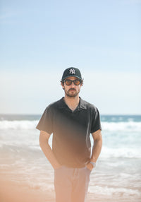 Polo Confort Acid Wash Black