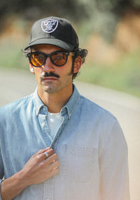 Chemise Denim Japonais Bleach - Rétro Fit