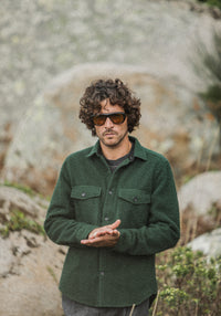 Surchemise Laine Casentino Vert Forêt