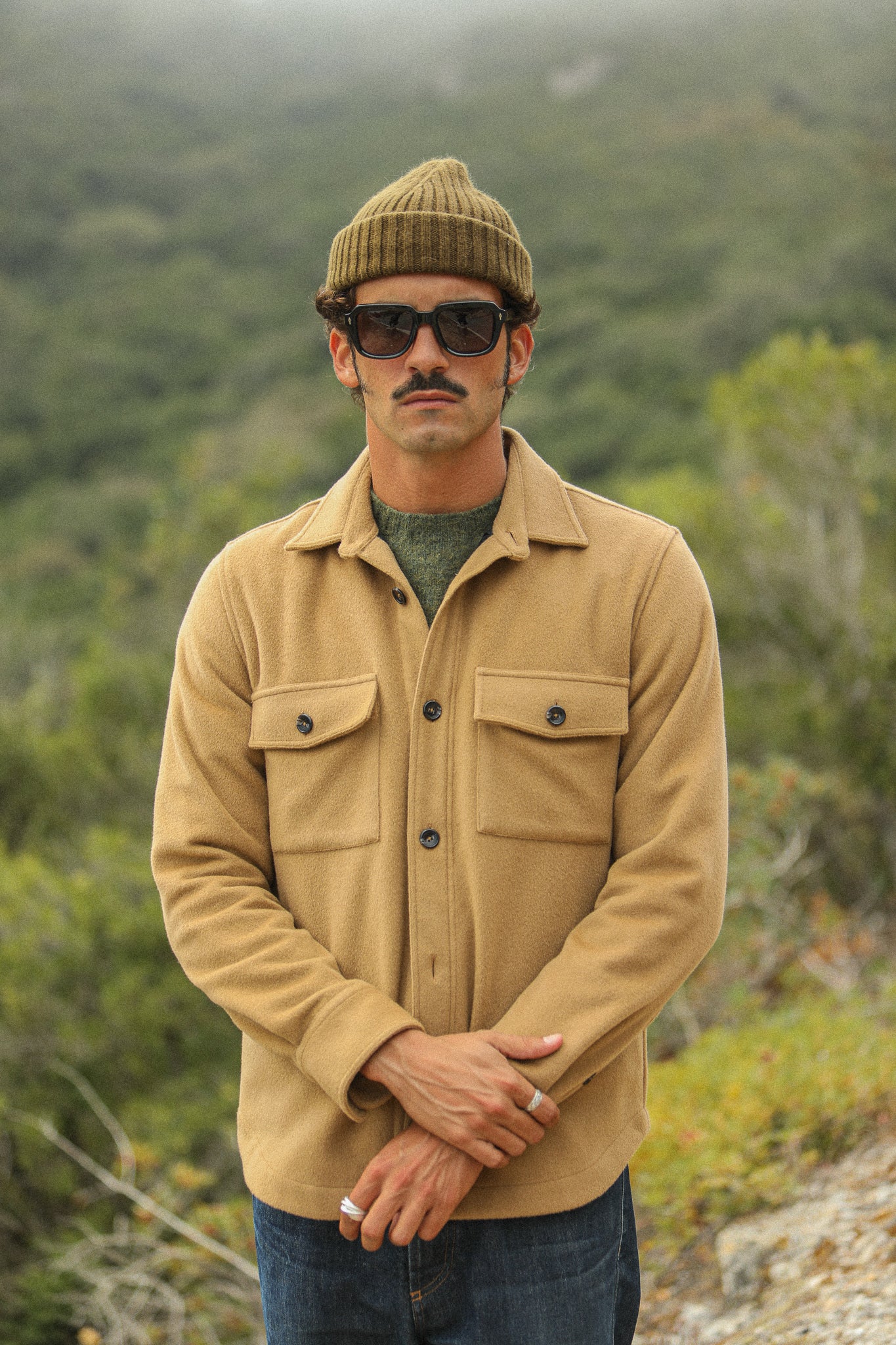 Surchemise Laine & Cachemire Camel