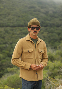 Surchemise Laine & Cachemire Camel