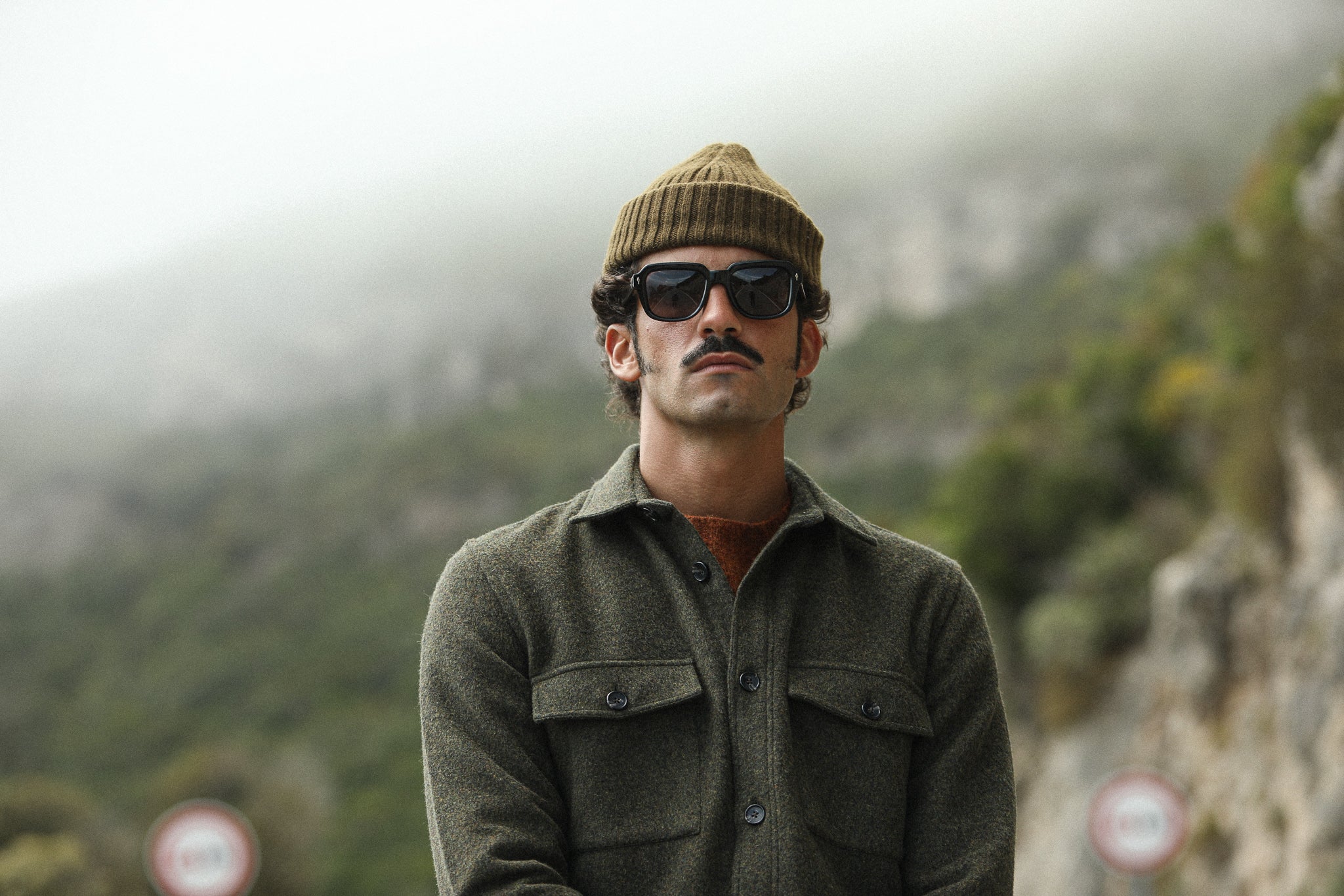 Surchemise Lambswool Khaki