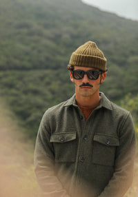 Surchemise Lambswool Khaki