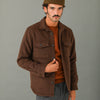 Surchemise Laine Lambswool Rouille - New Fit