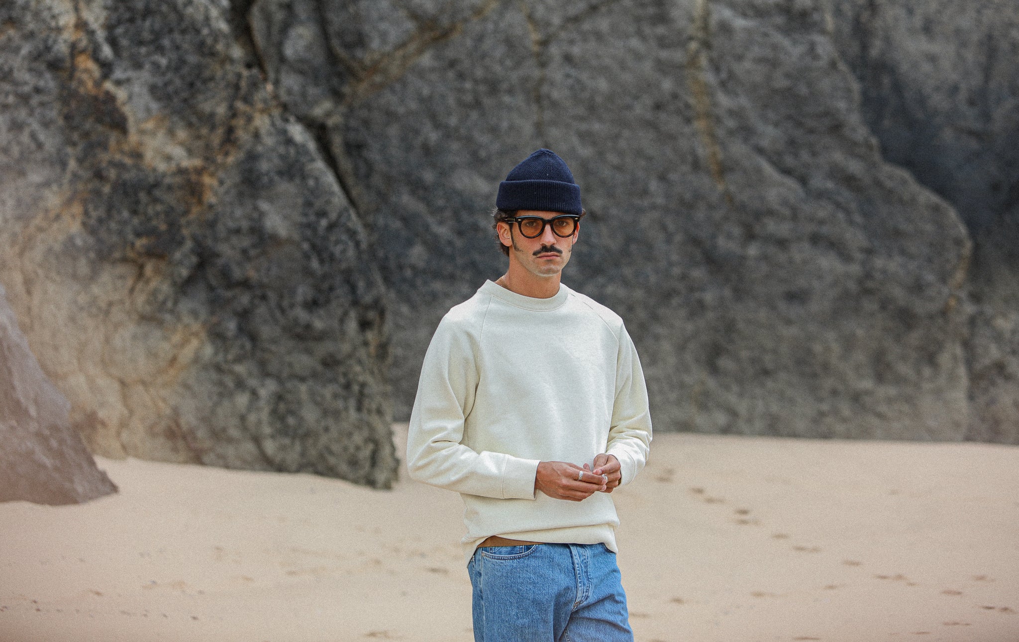 Sweat Vintage Raglan Crème