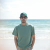 Tee-Shirt Comfort Acid Wash Light Green